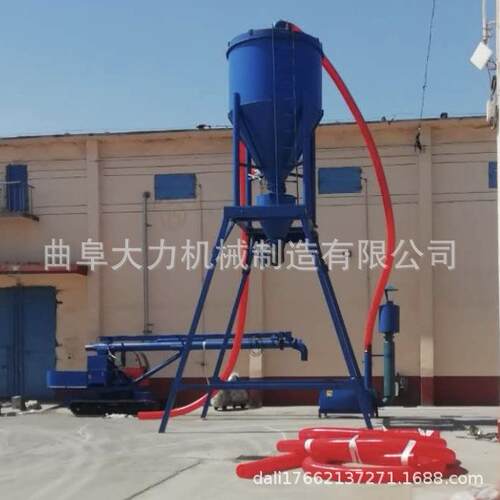 石灰粉水泥粉自吸式吸灰机清库集装箱卸车吸灰机械