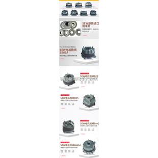 BE1 BMG8 BME圈 350电机抱闸线刹车总成 SEW制动器BG2 BMG4
