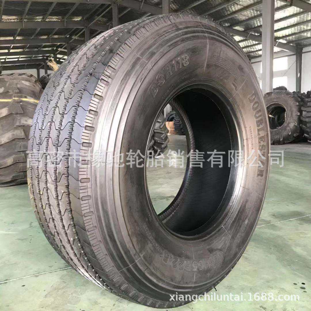 改装拖车轮胎425/65R22.5 445/65R22.5 435/50R19.5真空轮胎