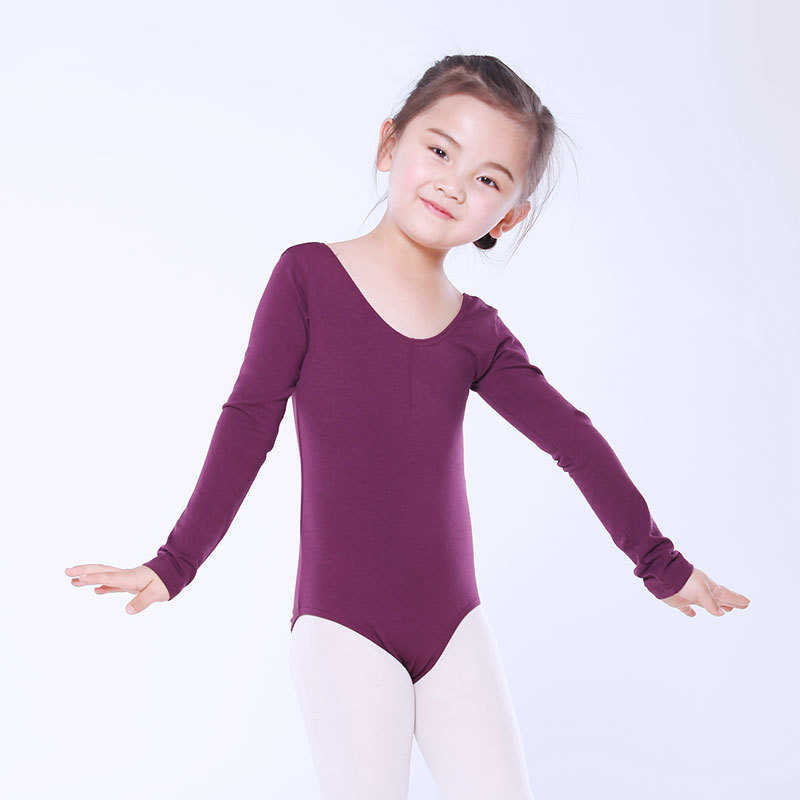 服练幼儿园体操半芭蕾长袖服批发形体形体服5005儿童 体 功服幼儿