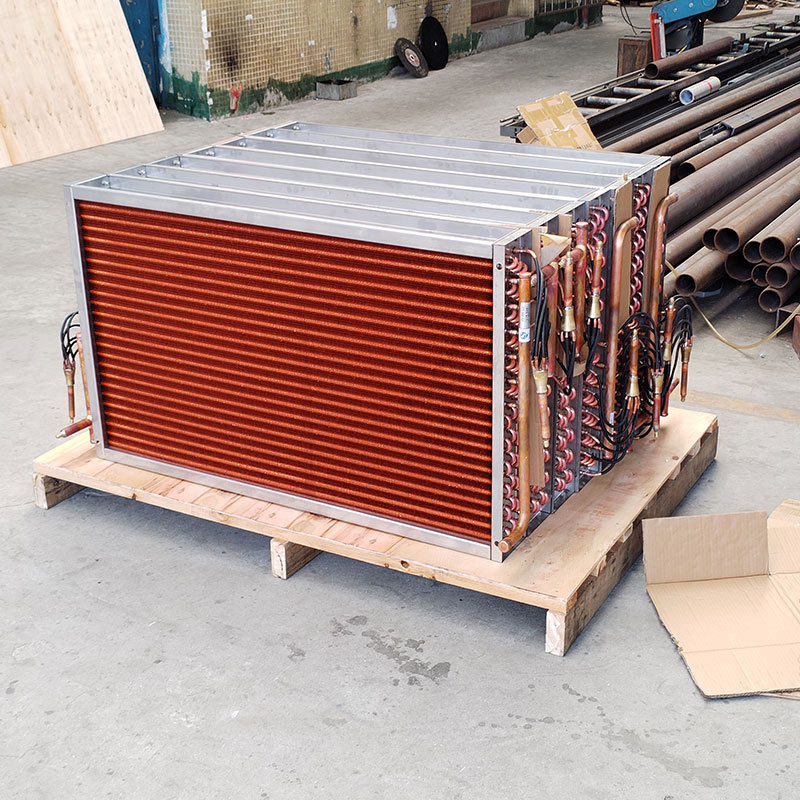 铜翅片式蒸发器制冷展柜冷铜管散热热交wl202204换器冷器示风凝器