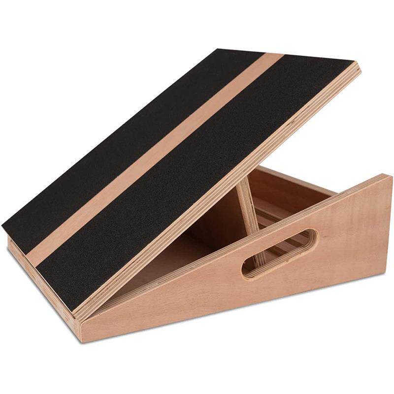 新款直销木质可调节折叠平衡板健身器材 康复训练小腿拉伸器 站立