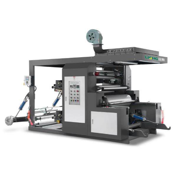 2色柔版印刷机生活纸拷贝纸无纺布层叠式高速柔板印刷机