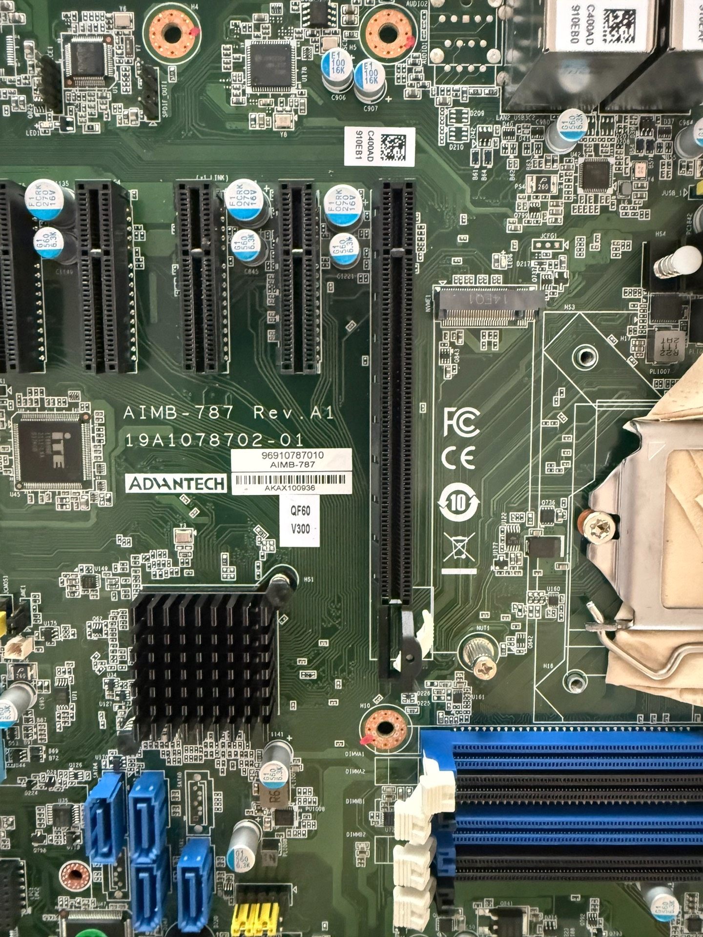 研华十代主板，型号：AIMB-787G2