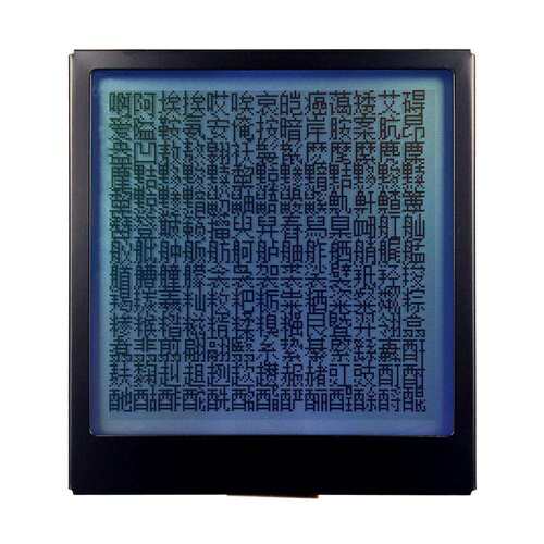 160160G-160-PL 带字库160160点阵屏 并口 应用于仪器仪表 LCM