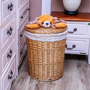 脏衣服收纳筐收纳箱脏衣桶宜然家居脏衣篮家居收纳洗衣篮收纳篮篓