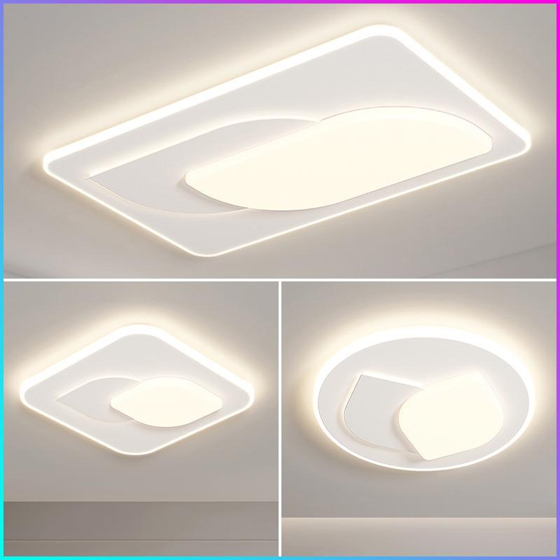 设计师创意高级感阳台厨卫客厅吸顶灯简约方形卧室家居灯饰