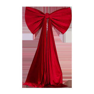 套装客厅女方拉男门墙卧室房特大号结婚背景花蝴蝶结婚布置装饰