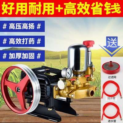 德国进口26/60/90/120/高压打药机三缸柱塞泵喷雾机消毒喷药器园