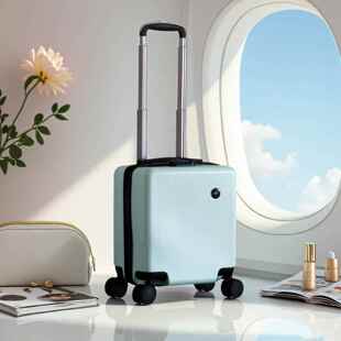 正品可登机行李空箱1型你3寸14免托运春秋航20x30x40cm小迷拉杆旅