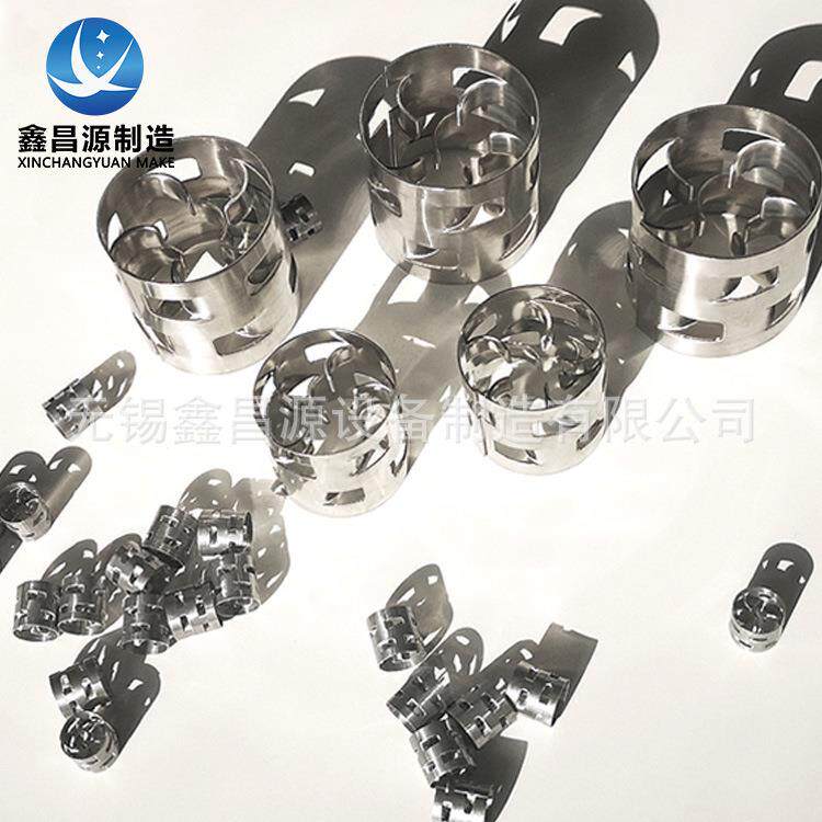 25/38mm鲍尔31L不Φ25Φ3锈钢化填料304金工属鲍6环尔环