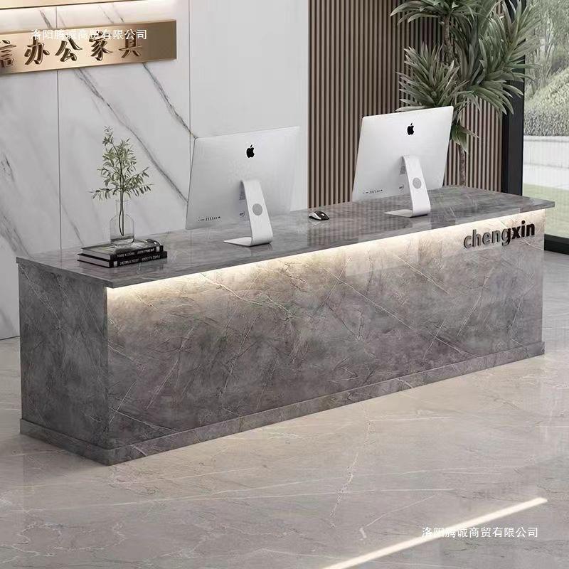 吧台收银台前台接待台旅行社办公桌美容院超市便利店公司咨询台