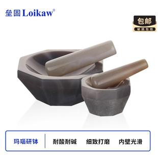 优质玛瑙研钵实验室研磨钵一级品耐磨60/80/100/120/150/180m