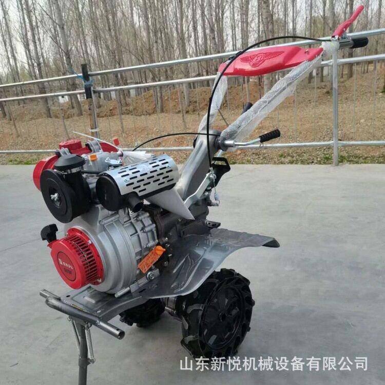 山地小型微耕机 多功能小型两驱微耕机 柴油电启动耕地机