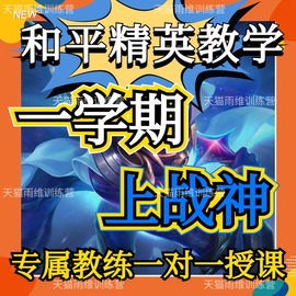 吃鸡和平精英教学教程拜师收徒代练教练上分技术攻略辅导秘籍实战