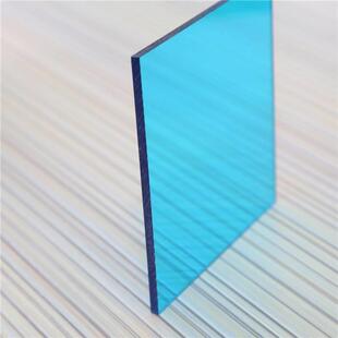 m湖蓝色PC耐力板m聚碳酸酯板蓝色mPC耐力板蓝色mPC板