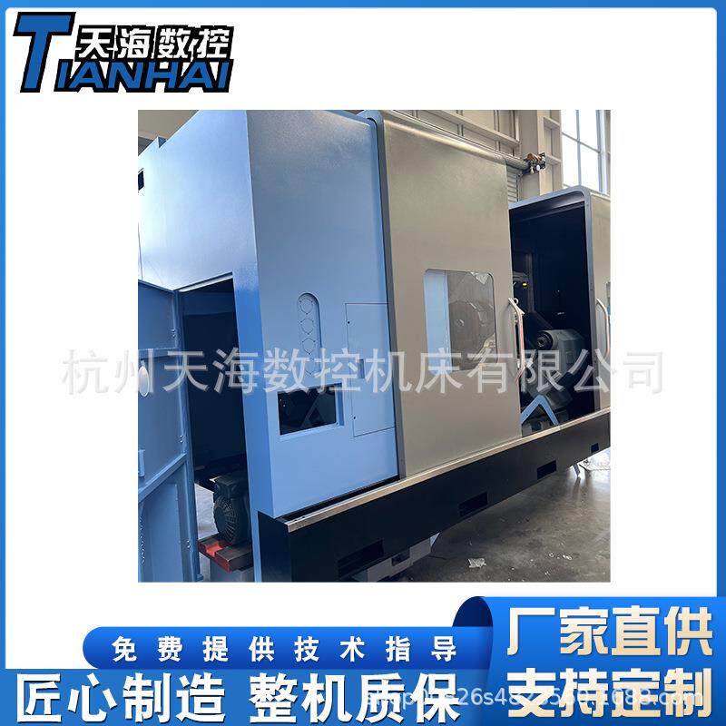 数控斜车硬轨斜床身车床重切削数控动力刀塔车铣复合斜车