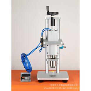 气动西林瓶轧盖机器机器锁口机器设备压盖机口服液玻璃铝塑盖封口