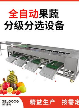 脐橙分级清洗机械 洗果选果生产线设备 水果自动洗果流水线机器