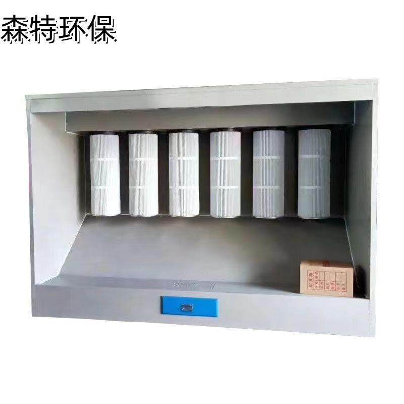 快装静电喷涂喷粉室喷塑室空气净化粉末喷涂滤芯除尘塑粉回收机