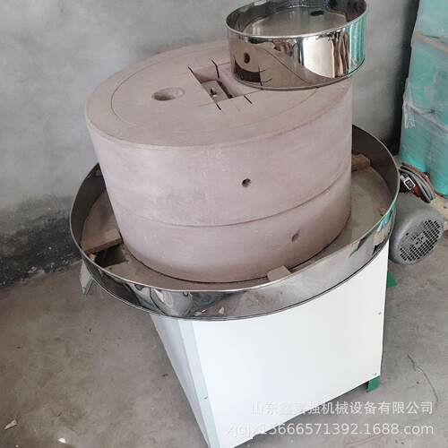 80型电动小麦面粉石磨机1m豆浆豆腐磨浆机商用煎饼果子米浆机