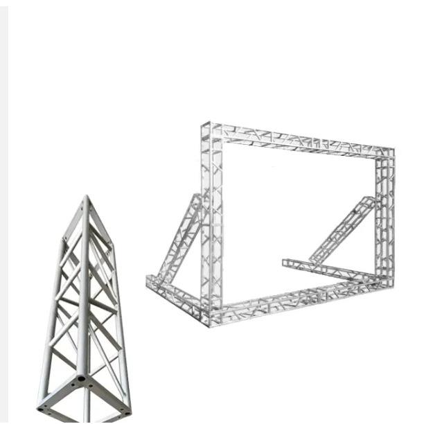 led户外搭建背景架舞台架子桁架展会发光展架展览展架铝合金背景