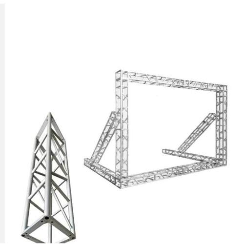led户外搭建背景架舞台架子桁架展会发光展架展览展架铝合金背景