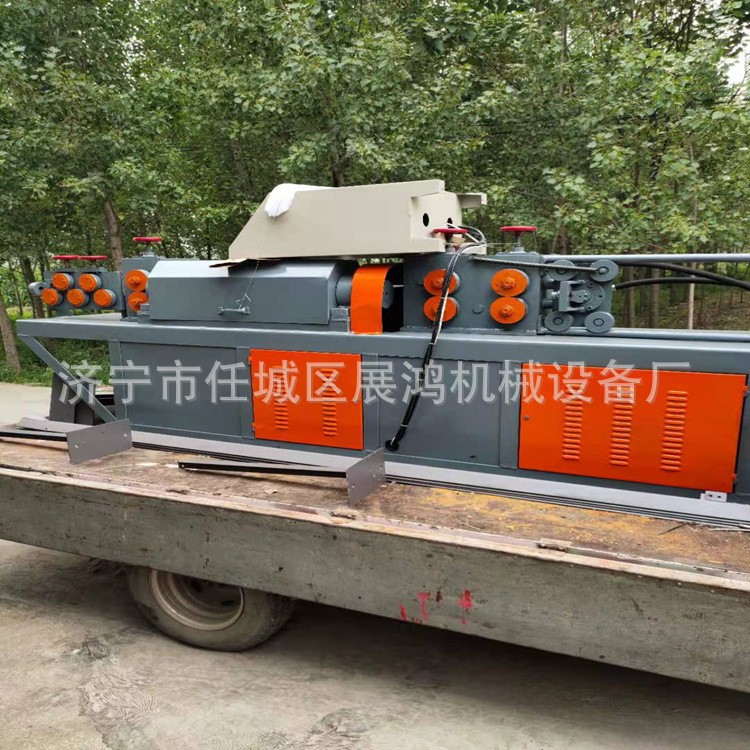 山东12mm调直机多轮高速钢筋校直机制梁场液压快速钢筋矫直机
