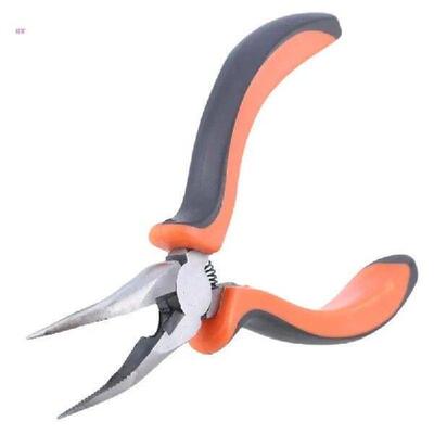 Spring Loaded Curved Nose Pliers Fit for Chicken Bone