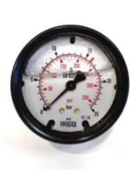 凯撒压力表 威卡轴向表25bar8.0142.1 TD螺杆式空压机配件大全