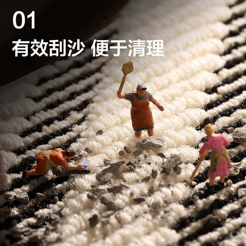 耐脏入户垫复古双层编织玄关地垫除尘高级垫子轻奢豪宅入户门地毯,居家布艺,家用脚垫,淘宝优惠券,粉丝福利购,淘宝优惠卷