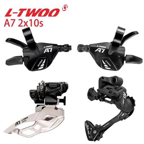 LTWOO 蓝图A7山地自行车变速器1/2/3x10速压铸右指拨高脚前拨后拨