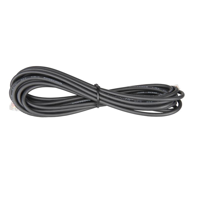 自制6芯面板分离线 手咪延长线圆线 适用IC-2720H FT-7900R 8800R