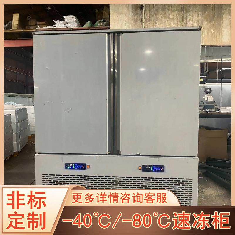 商用-40℃速冻柜保鲜冰袋冰块速冻柜无霜风冷速冻机器厂家