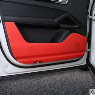适用于沃尔沃S90XC90xc6014 车门板保护膜防踢垫内饰 17s60l改装