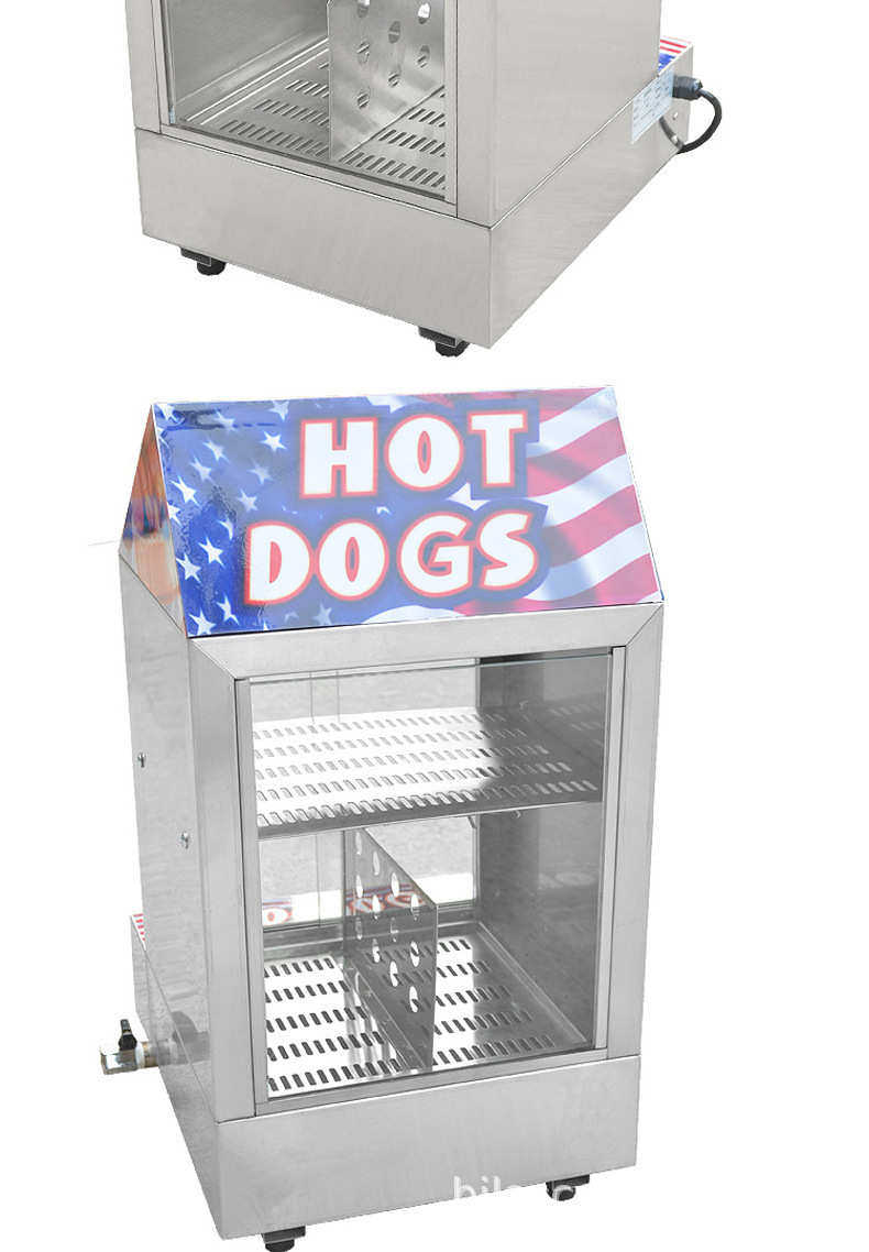 Коммерческая кухня приправа автомобиль 商用食品加热热狗保温柜展示柜蛋挞面包店油条熟食食品台式恒温机