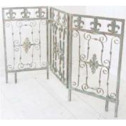 COVENT/AZUL复古金属绿色做旧小屏风