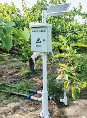 农用智业无线灌溉制器 KHF安装简单电阀动门太溉阳能灌控控制器