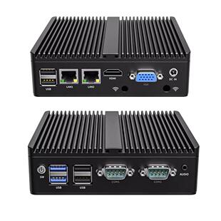 赛扬N2840客厅台式小主机无风扇MiniPC瘦客户机口袋电脑miniBOX