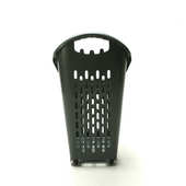 四轮超市购物篮 拉杆篮 厂家直销70L 10供应超市四轮购物篮