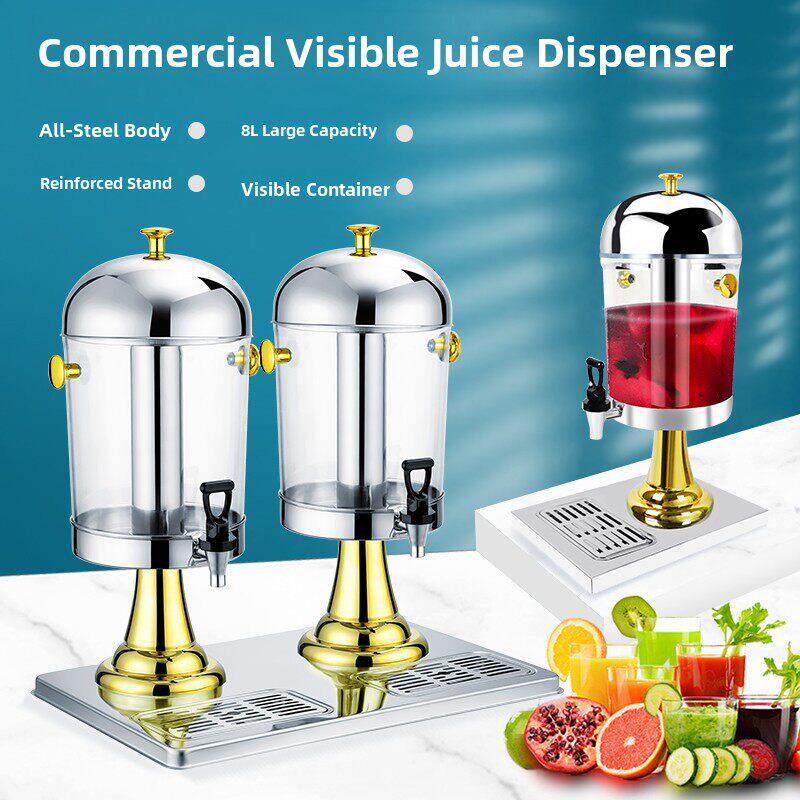 商用牛奶鼎果汁鼎饮料机自助餐冷饮机饮料桶加厚果汁桶带水龙头