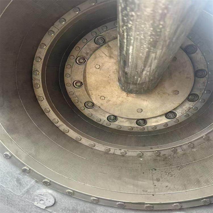 二手HR630钛材卧式单级双级推料离心机 化工卧式螺旋过滤离心机