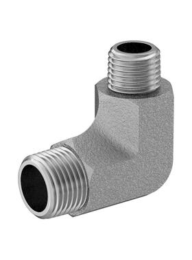 NPTFFemale×NPTFMale耐极压316不锈钢内外丝90°弯头118P191