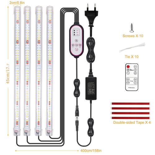 硬灯条LED植物灯全光谱室内育苗补光灯植物补光灯grow light