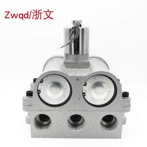 二位五通截止式换向电磁阀6分K25JD-20 G1寸K25JD-25电控阀DN25