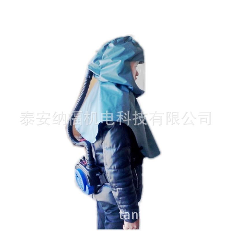 正压吸PRF-102式动防力送风安全帽式防动尘打磨面罩电送风尘面罩