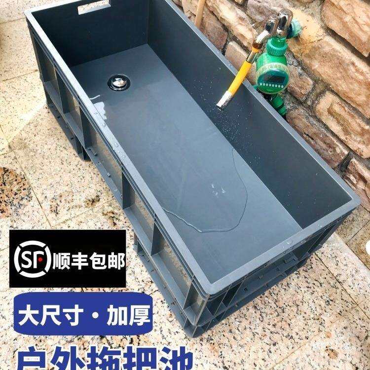 特大号户外洗拖把池工厂用塑料拖布池长方形墩布池商用拖把池地盆