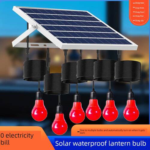 太阳能灯灯泡特殊Led一到三红灯笼元旦春节灯笼