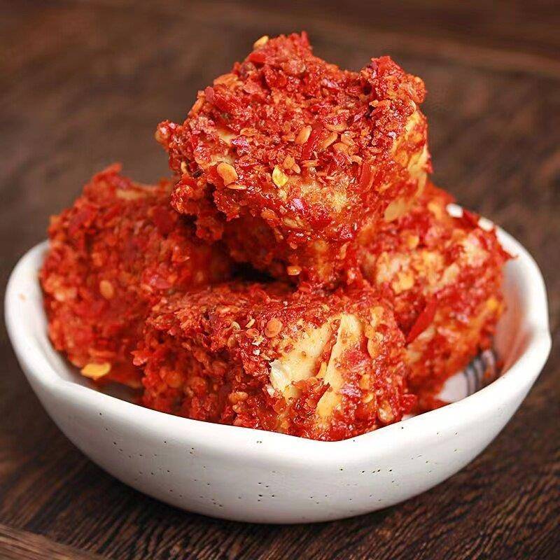 湖南白溪特产香辣霉豆腐农家手工自制豆腐乳特辣下饭菜拌饭菜