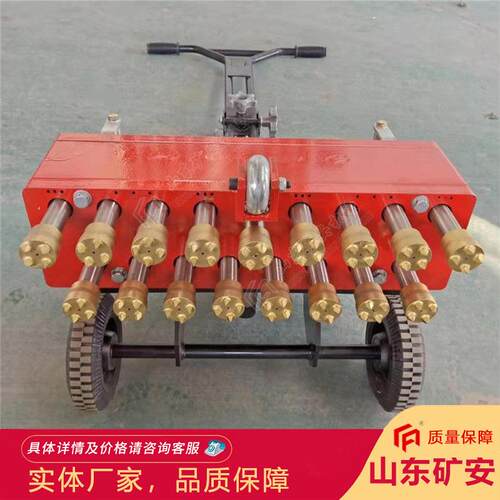 手推式桥面墙面凿毛机使用简单混凝土多头凿毛拉毛机